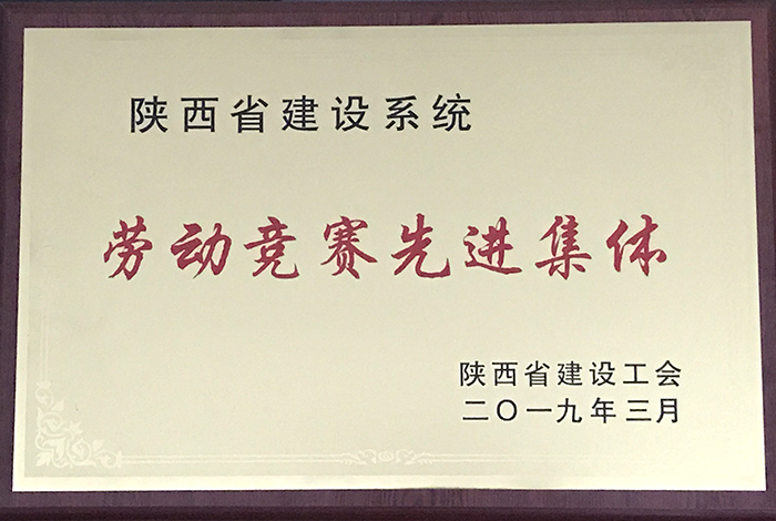 市城投公司被省建工會(huì)授予勞動(dòng)競(jìng)賽先進(jìn)集體榮譽(yù)稱號(hào)